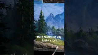 Painting Rocks In Acrylics  