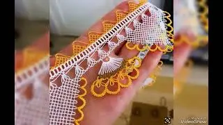 iğne oyası havlu kenarı modelleri
