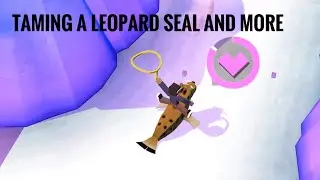 Taming a Leopard Seal 🦭 And More!!! #rodeostampede :no commentary