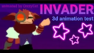 INVADER [3d animation test]