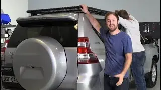 This is how easy it is to install a Roof Rack from Adventure Kings and get a fantastic result!