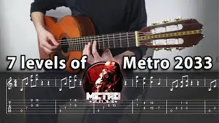 Metro 2033・Main Theme・fingerstyle guitar tab