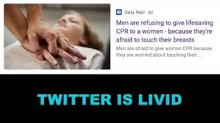 Men Refuse To Give Women CPR Because Boobs