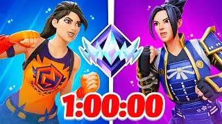 Who Can RANK UP The Most in 1 HOUR... (SEASON 2)