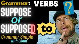 Suppose vs. Supposed to