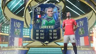 90 TOTS LAURIENTE 5⭐SKILLS IS BROKEN!!! FIFA 23 OBJECTIVE REVIEW...