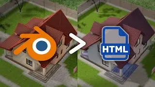 Из Блендера в HTML — как экспортировать сцену в самодостаточную веб-страницу