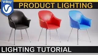 V-Ray | PRODUCT LIGHTING and STUDIO SETUP | Lighting & Shadow Basics, 3 Point Lighting