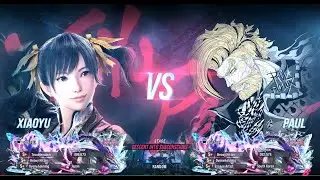 Tekken 8 - yOReDz (Xiaoyu) vs Justice (Paul) Ranked Match in Japan