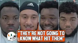 Rueben Bain, Francisco Mauigoa, Jalen Rivers & Anez Cooper on Facing the Florida Gators