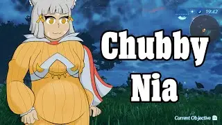 Nia's Gotten Chubby! (Xenoblade Art)