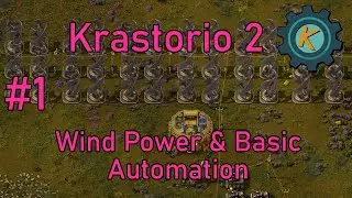 Factorio Krastorio 2 #1 - New Overhaul Time!