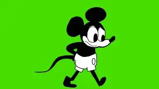 suicidemouse.avi walking green screen