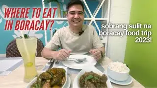 WHERE TO EAT IN BORACAY 2023: Garden Cafe at Patio Pacific Boracay (Philippines Vlog 2023)