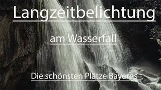 Langzeitbelichtungen am Kuhflucht Wasserfall