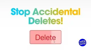[CSS] Create a Hold-to-Delete Button with Animated Progress Bar