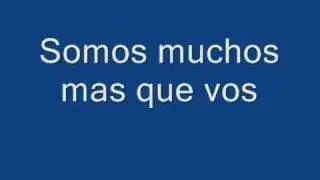 El Cuarteto de Nos - Somos Muchos mas que Vos
