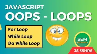 loops in javascript (Hindi) - for, while, do while loops - Full Course