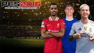 INSTALL PES 2016 PATCH 2025/2026 FULL UPDATE ON LAPTOP OR PC