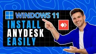How to Download and Setup AnyDesk on Windows 11 - Pc or Laptop