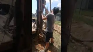 Бурение скважины в д. Уржумка