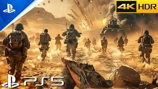 EL ALAMEIN BATTLE (PS5) Immersive ULTRA Realistic Graphics Gameplay [4K60FPS] Call of Duty