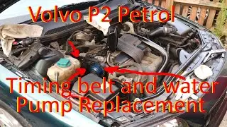 Volvo V70 Timing Belt and Water Pump replacement (S60 S80 XC70 XC90)