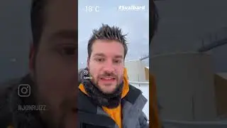 ME BAÑO A -18ºC en SVALBARD - NORUEGA