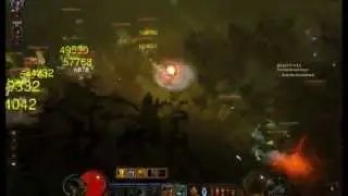Diablo 3 Barbarian Paragon 62, 200k DPS, 500+ Magic Find, MP7, act 1 key run w/ my bro