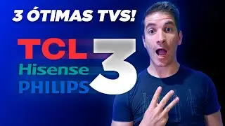 As 3 MELHORES TVs para SUBSTITUIR SAMSUNG e LG | 2024