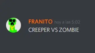 CREEPER VS ZOMBIE (Discord meme version)