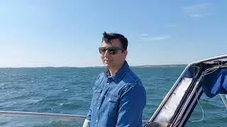A day out in Ocean with boat, Swedish ☀️