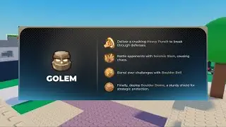 Playing As GOLEM In Roblox Project Smash