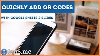 Automate creating student project placards that include QR codes with Google Sheets and Slides