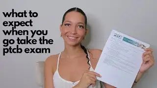 what to expect when you go take the PTCB Exam | pharmacy technician