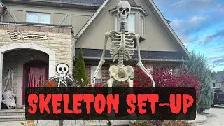 12 FOOT SKELETON SETUP