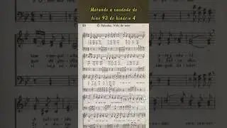 HINARIO 4 CCB HINO 93 Partitura top🔥