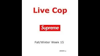 Supreme x The North Face Live Cop