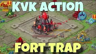 Lords Mobile - KVK action. This trap still works. Piloting DOM account