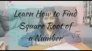 how to find square root of any number | long division method | class 7 and 8 Maths | finding sq root