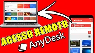 Turorial Anydesk - Acesso Remoto passo a passo (computador e Celular).