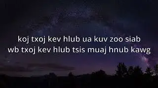 WHYTESHADOWS - Vim Yog Koj (Lyrics)