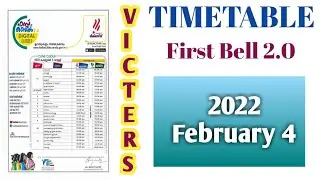 Tomorrow Victers Timetable/Today Victers Timetable/Victers Channel Timetable/Kite Victers Timetable