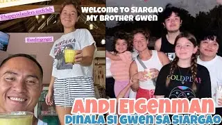 ANDI EIGENMAN ISINAMA ANG BUNSONG KAPATID NA SI GWEN SA SIARGAO UPANG MAKITA ANG GANDA NG ISLA