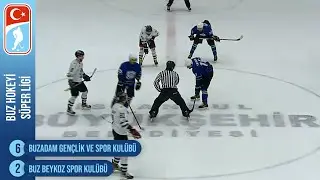 Buzadam Gençlik ve Spor Kulübü - Buz Beykoz Spor Kulübü (6-2) | Buz Hokeyi Süper Ligi