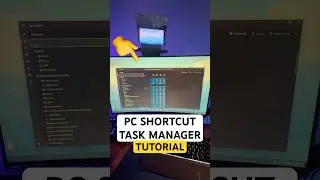 PC Shortcut to show Task Manager (Ctrl+Shift+Esc)