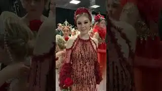 Перед показом мод на Неделе моды Estet Fashion Week в Москве 12.04.2024 