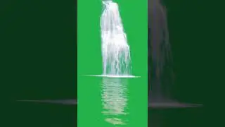 waterfall green screen 4k free video