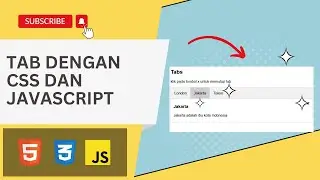 TIPS FRONTEND -  TAB DENGAN CSS DAN JAVASCRIPT