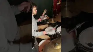 Large Vibes in The Studio #shorts #drums